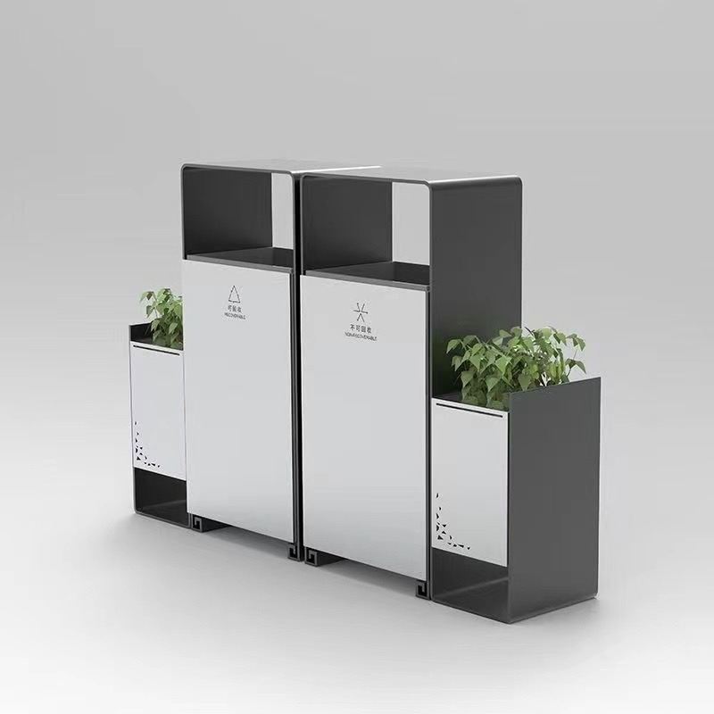 時尚不銹鋼花箱